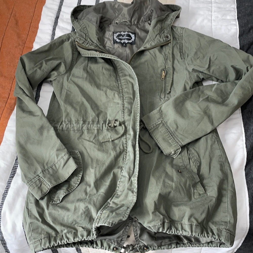 Light weight army green jacket